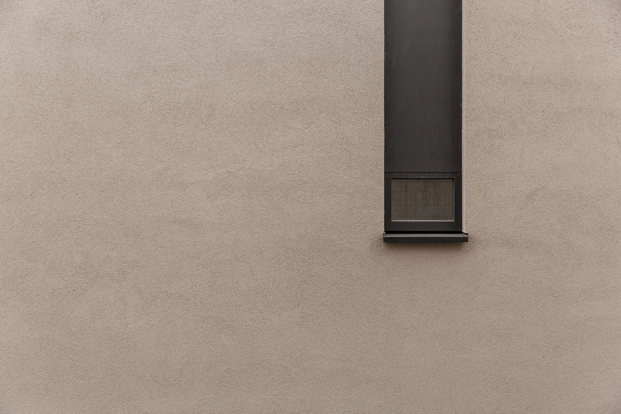 Buitenpleister op kleur.