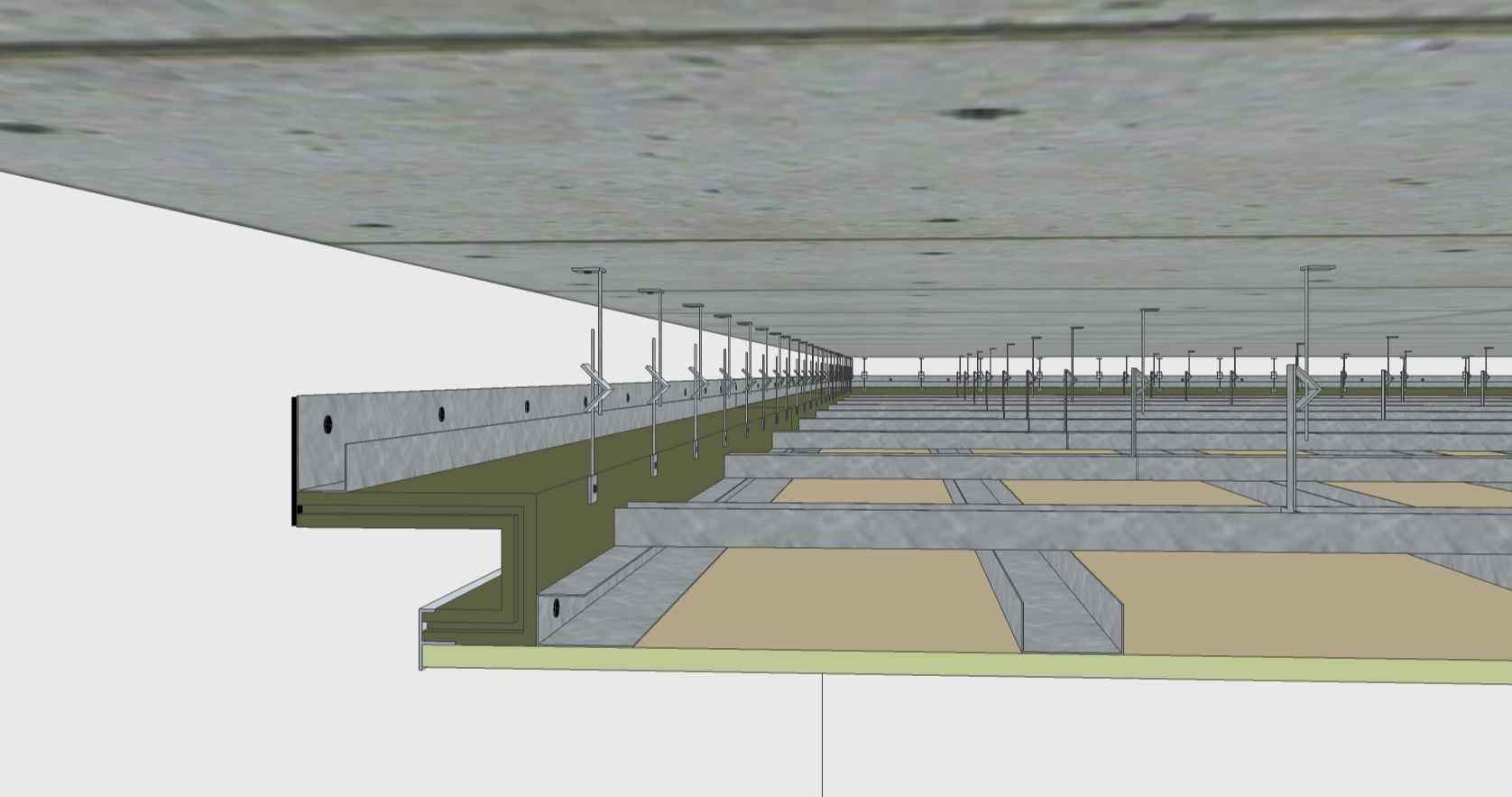 kant en klare oplossing voor het integreren van indirecte verlichting & gordijnen of blinden