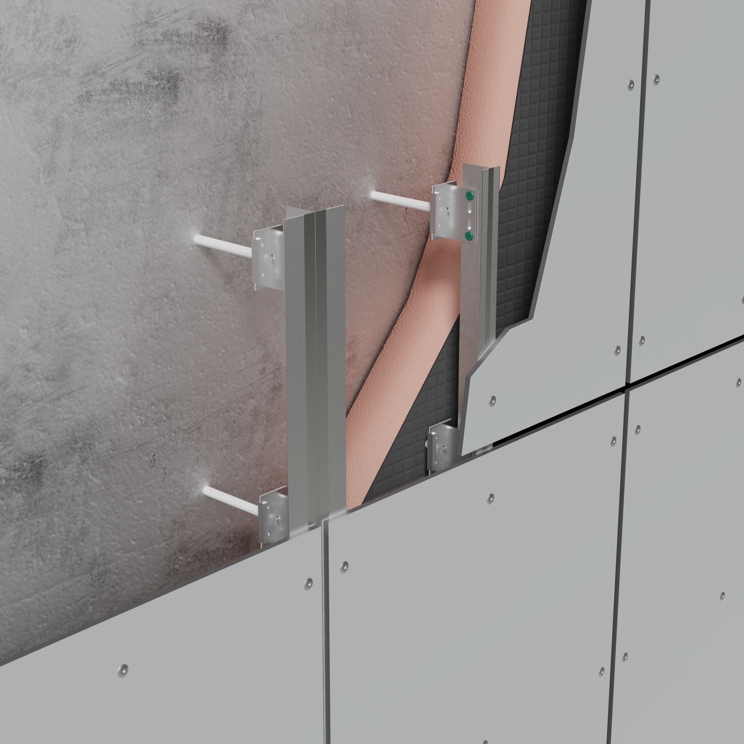 Verhelst Gevel draagstructuur