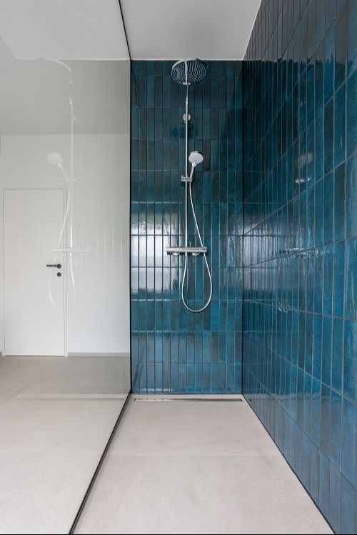 Tegels in de badkamer