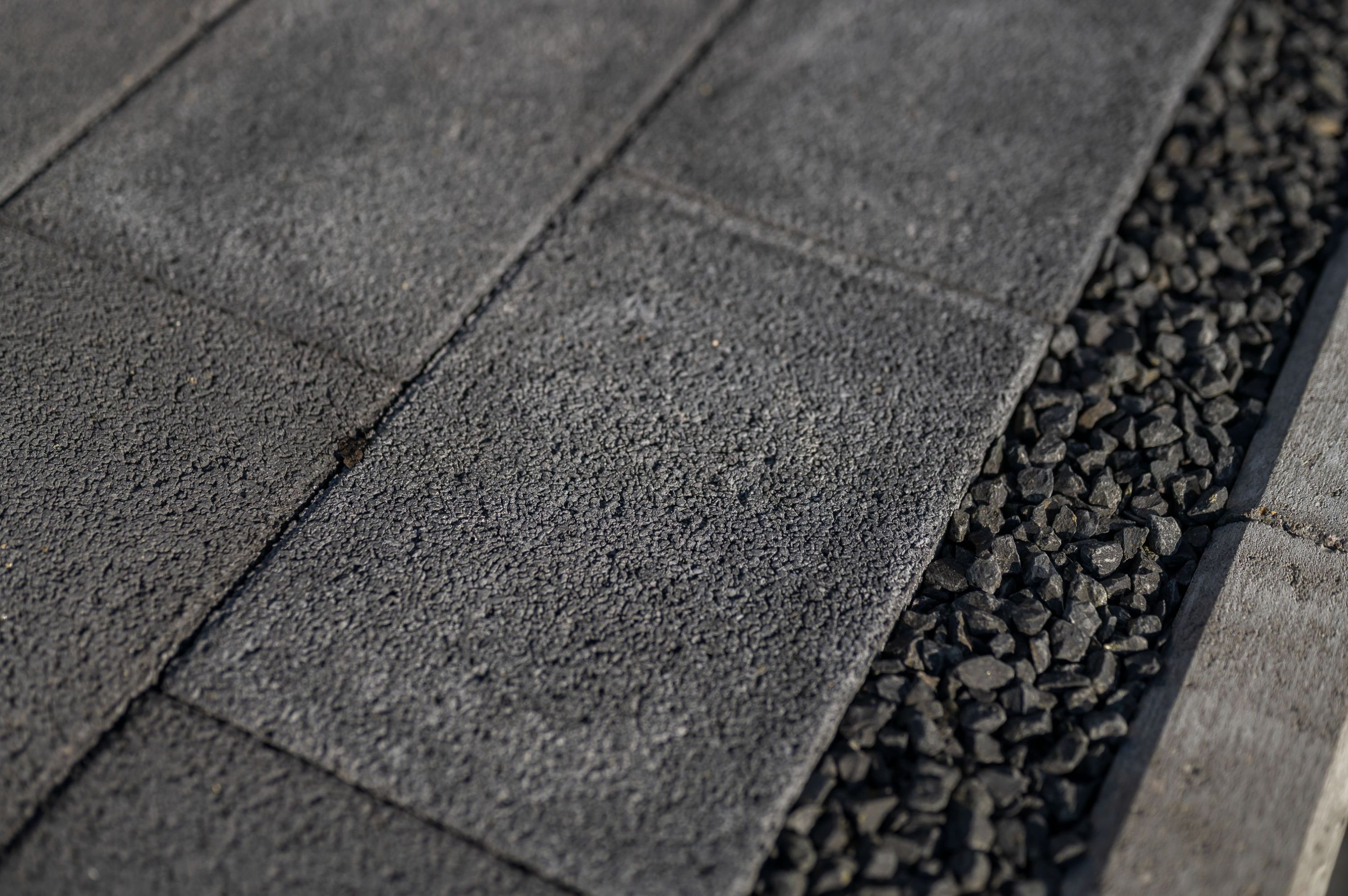 Een 3e voorbeeld van waterdoorlatende verharding