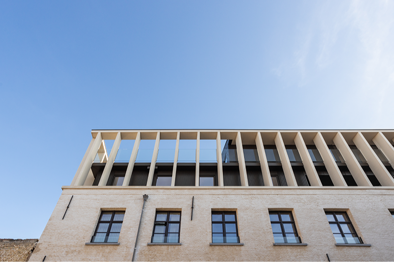 Detail shot, Weylerkazerne Brugge