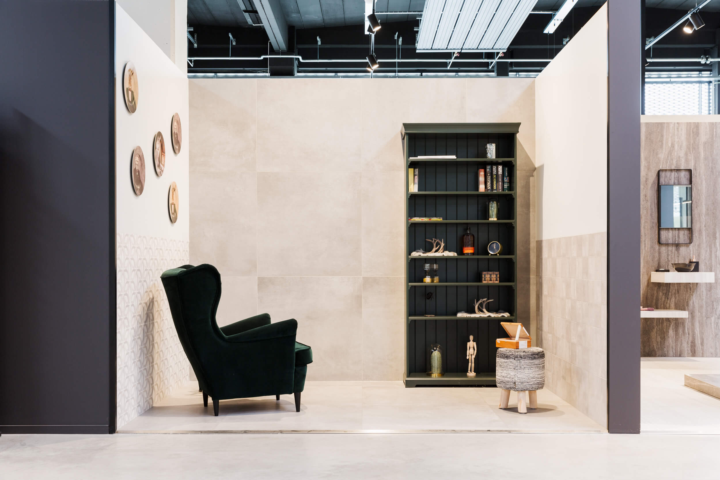 Tegel showroom Verhelst Kuurne