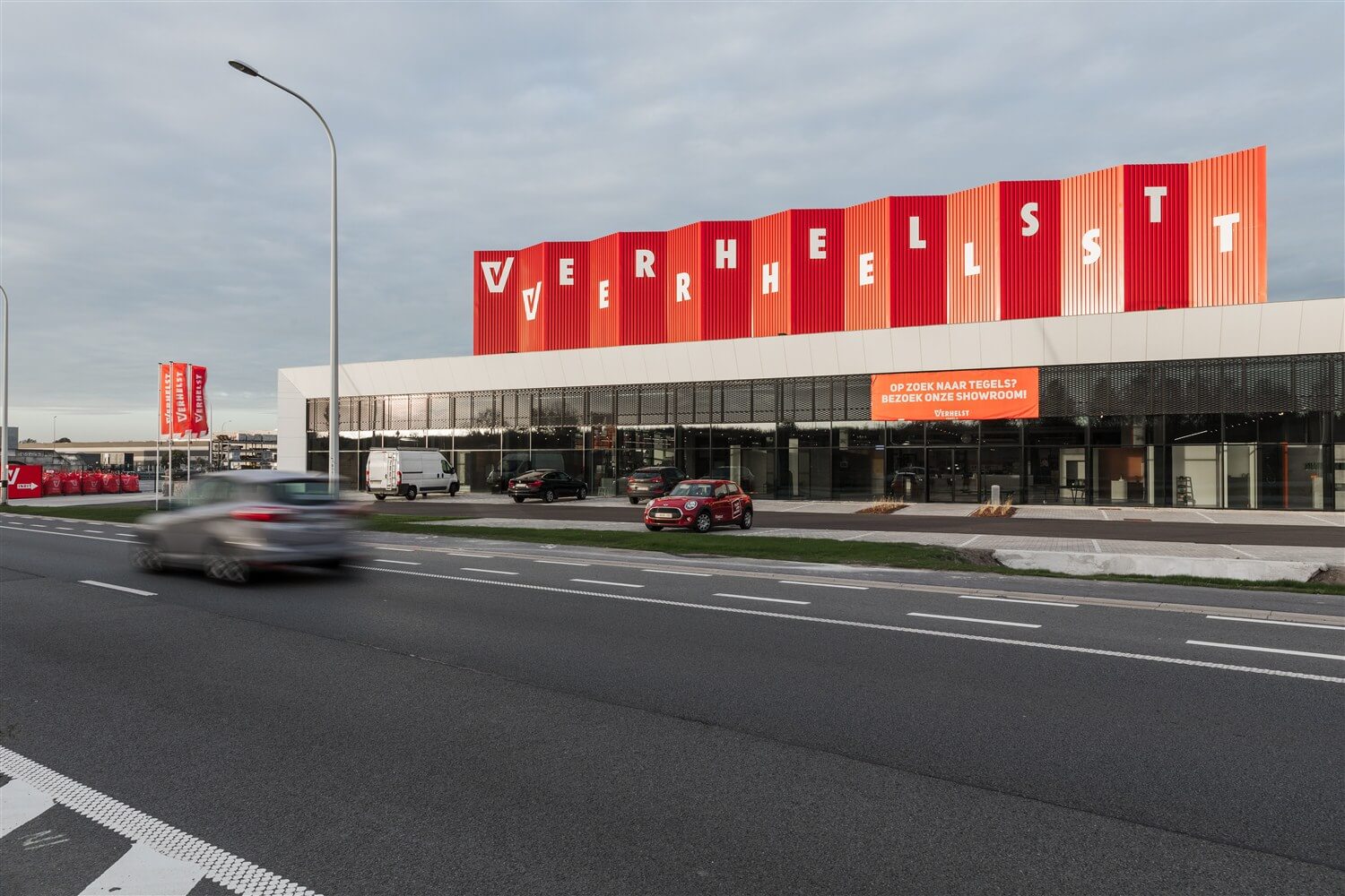 Verhelst Kuurne tegeltoonzaal