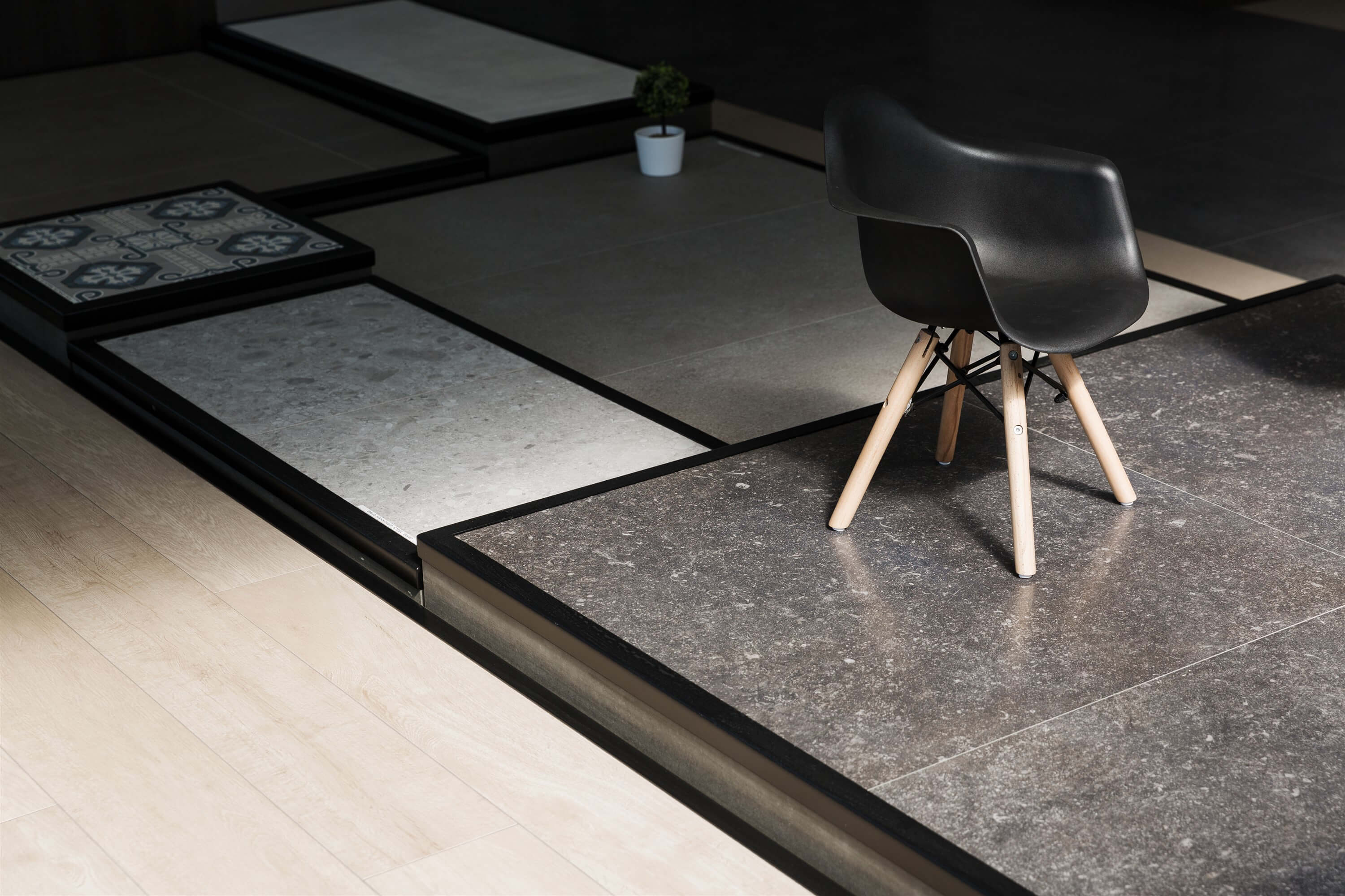 Tegel toonzaal Verhelst Veurne