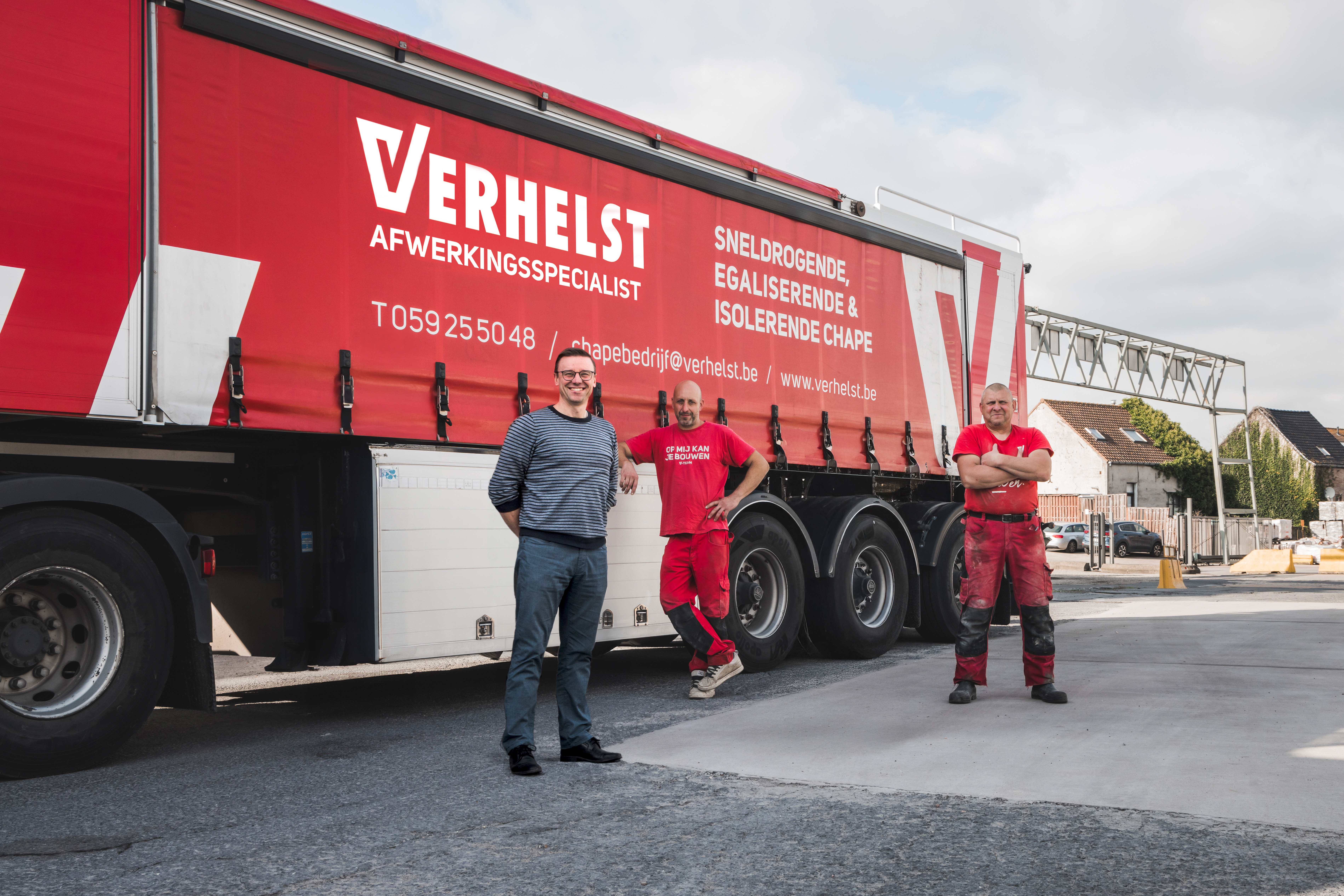 Groepsfoto verhelst afwerkingsspecialist