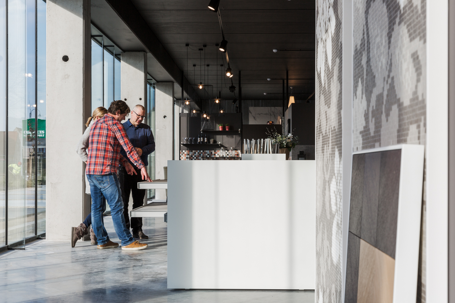 Verhelst Knokke-Heist tegeltoonzaal